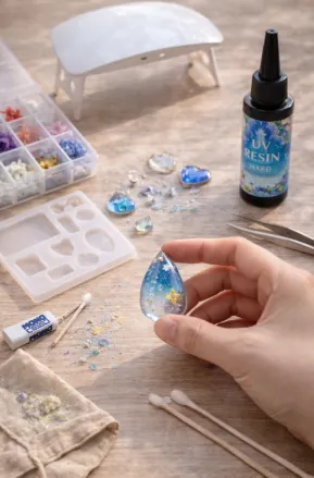 UVレジン初心者さんへ｜はじめてでも楽しめる基本の作り方と初歩のコツ
