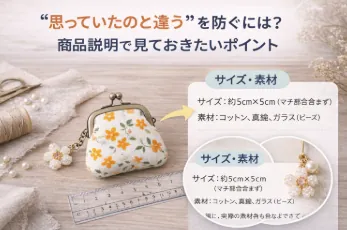 “思っていたのと違う”を防ぐには？　商品説明で見ておきたいポイント