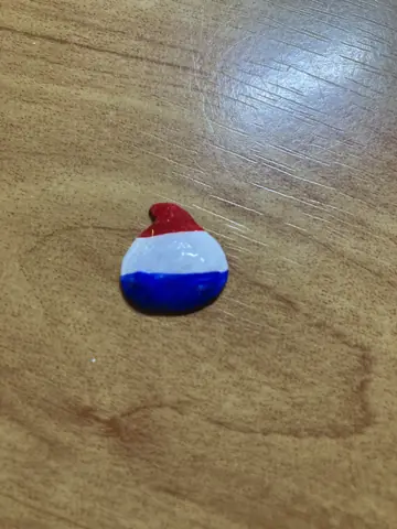 プックリシール)国旗(レジン