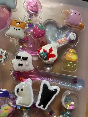 ぷっくりシール）カナダの国旗（ボンドロ、ボンボンドロップシール