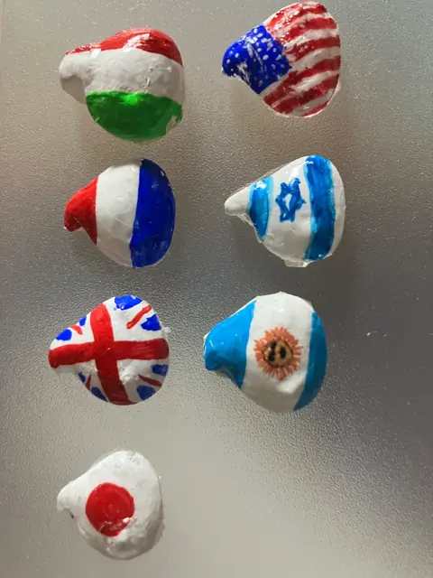 プックリシール、レジン、国旗シリーズ、セット販売